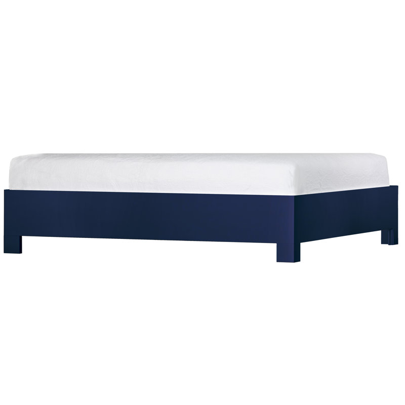 16" Standard Bed Frame, King, Navy