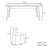 Modern light luxury rectangular dining table set-102627620