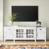 Arnecia Solid Wood TV Stand for TVs up to 88"