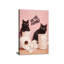 Funny Black Cat Bathroom Canvas Wall Art Picture Humorous Animal Toile Poster Prints Are You Pooping Painting Artwork Wall Decor for Washroom Restroom 12x16in Framed Ready To Hang