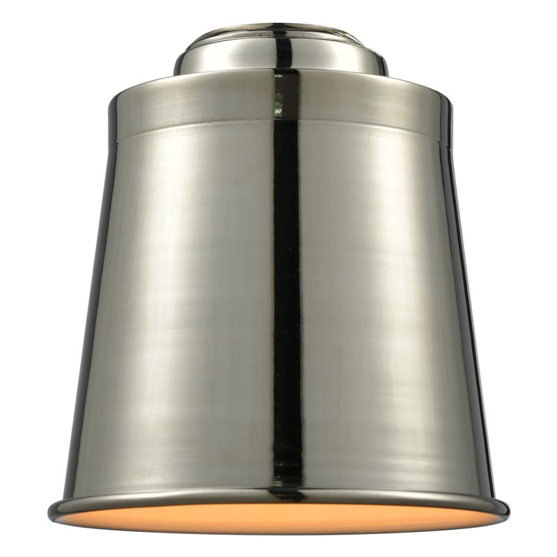 Lavender Hill 1 - Light Single Pendant, Polished Nickel, Polished Nickel, 6 Watt Vinage LED Bulb
