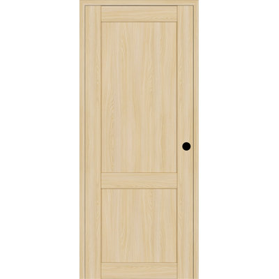 2 Panel Shaker DIY-Friendly Manufactured Wood Composite Left Hand or Right Hand Single Prehung Door