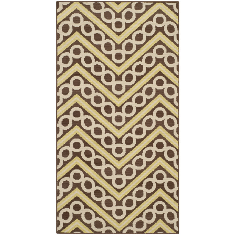 Tapis performance à chevrons Engelbert, Rectangle 2 pi 7 po x 5 pi