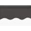 Dakota Fields Grey Outdoor Cover Retractable Patio Awning-1583583094