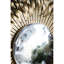 Miroir mural 27 po Golden Finish