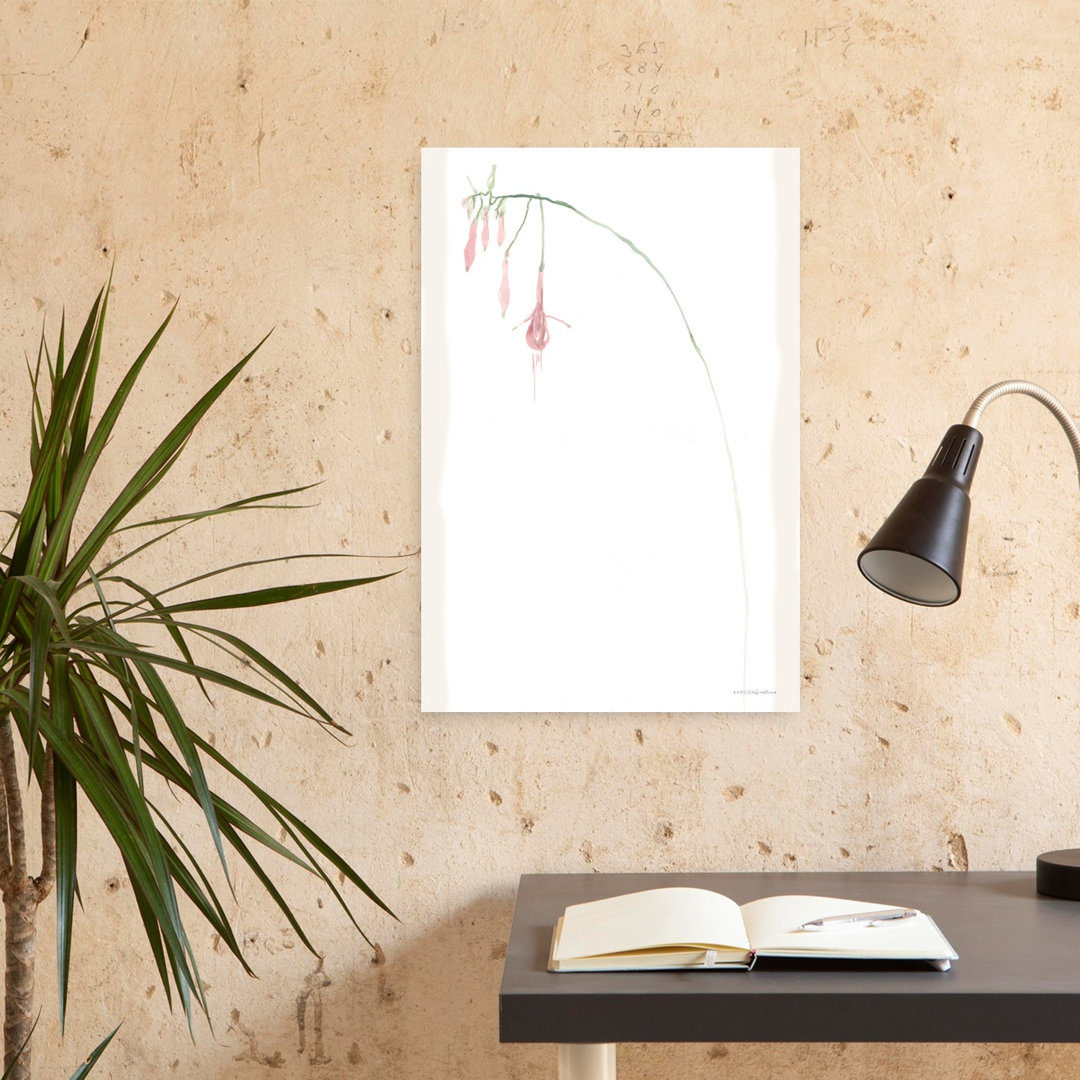 Blush Abstract Contemporary Wall Art Print