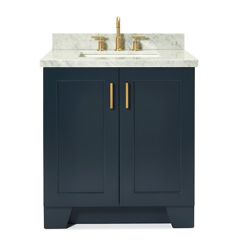 ARIEL TAYLOR 31 IN RECTANGLE SINK VANITY, Midnight Blue, Rectangle