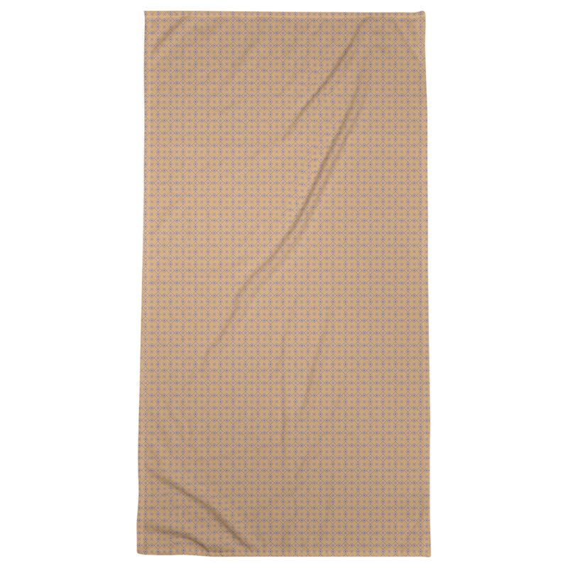 Katelyn Elizabeth Bath Towel, Orange/Blue