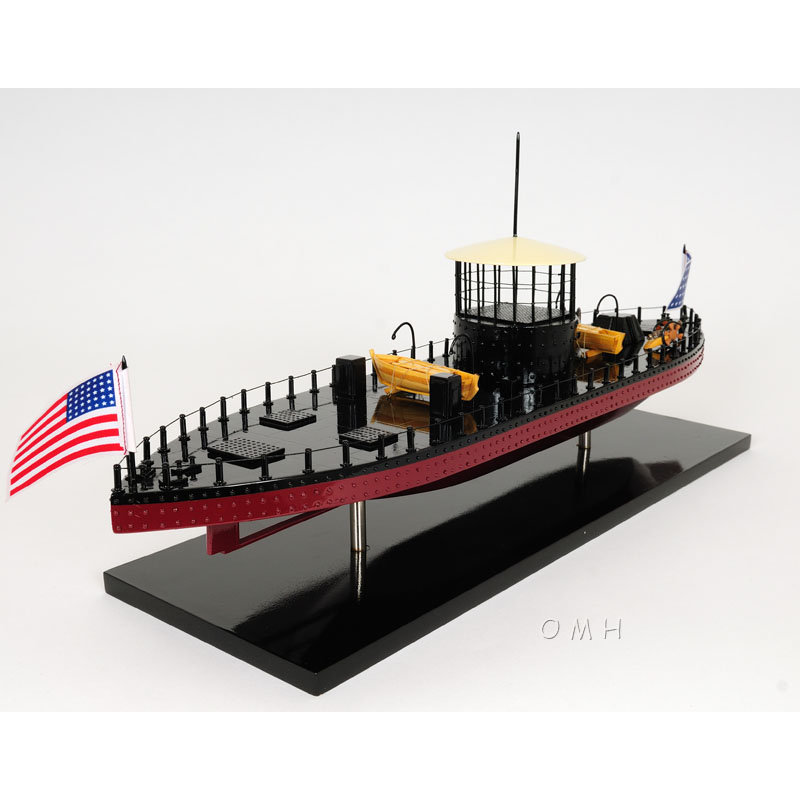 Navire de modèle de moniteur uss