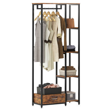 Ditlow 47.24'' Manufactured Wood Clothes Rack