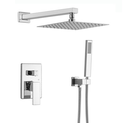 Calder Complete Shower System with Rough in-Valve