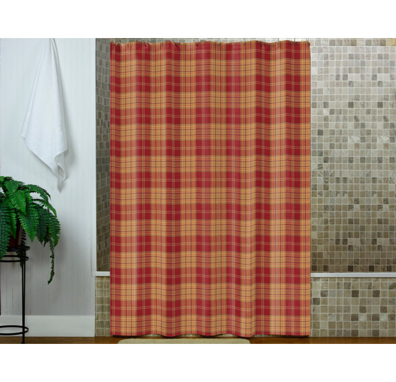 Plaid Shower Curtain