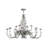 Krall 12 - Light Fabric Dimmable Classic / Traditional Chandelier