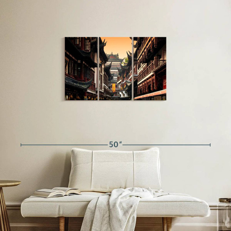 Sebbie Architecture In Yuyuan Garden, 20" H x 33" W