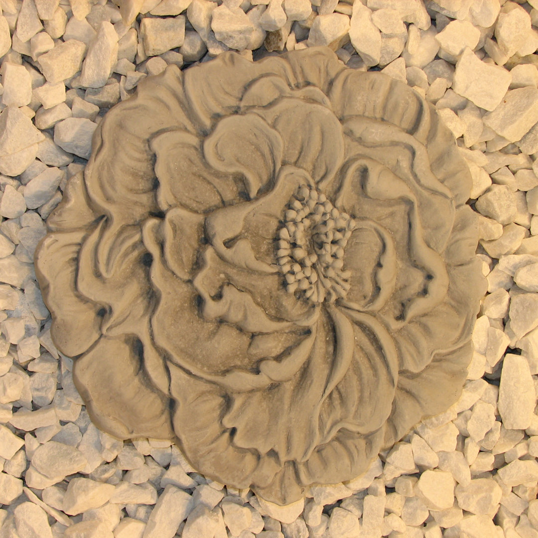 Peony Stepping Stone Nichols Bros. Stoneworks 