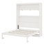 Lit escamotable mural peu encombrant avec tablettes intégrées-1584357568