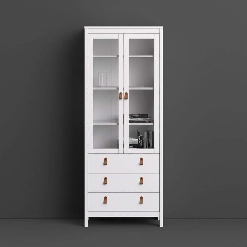 Cynteria Display Cabinet, White