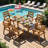 All-Weather HDPE Outdoor Dining Set-691059809