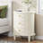 Nassar Solid Wood 3-Drawer Nightstand-442766397