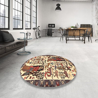 Tapis beige/brun