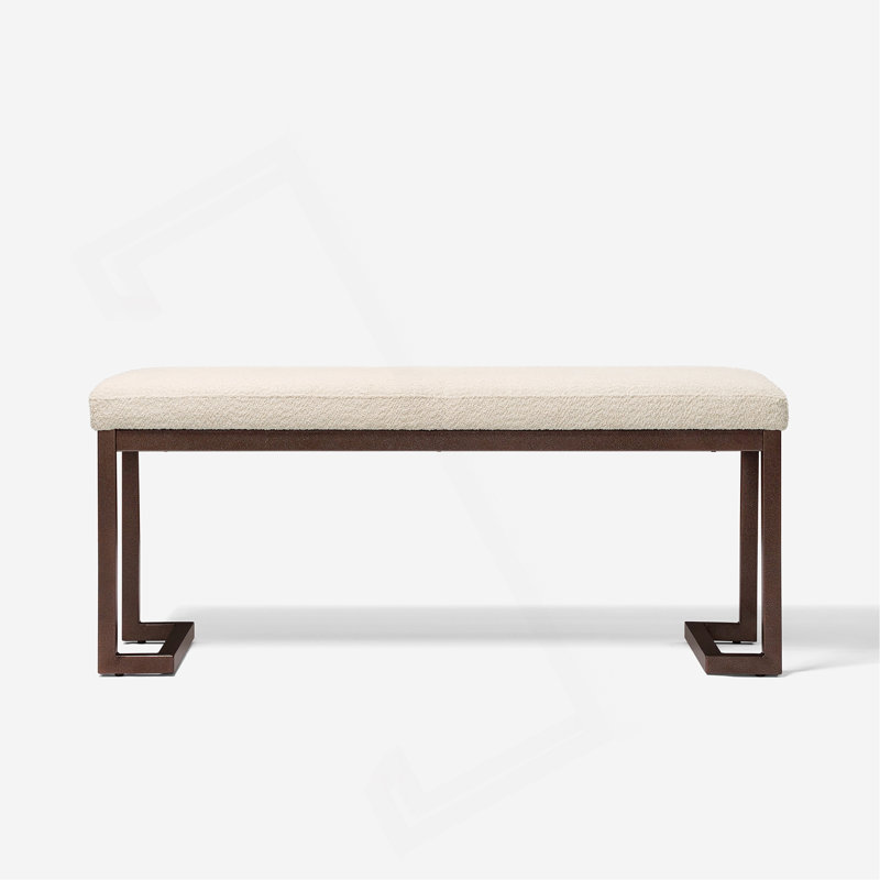 Normsman Pelican Bench - Pearl White