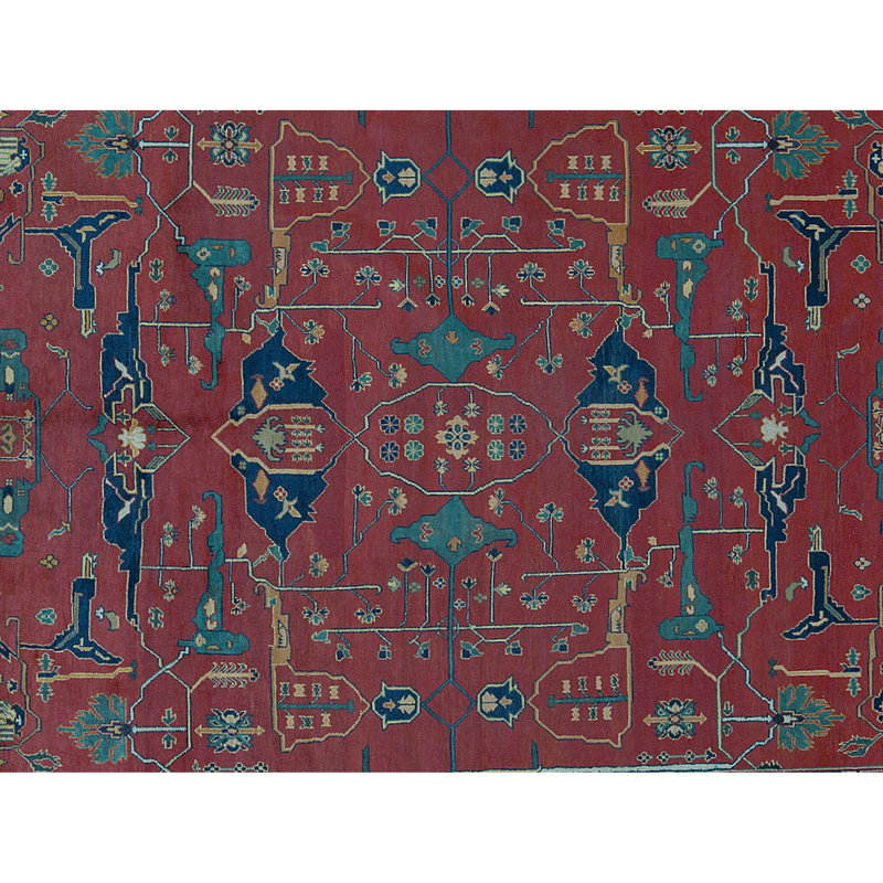 Afghan Wool Southwestern Area Rug