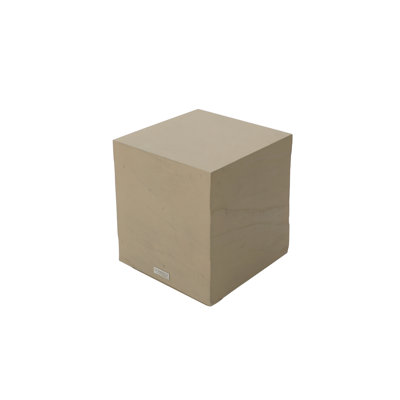 Elementi Home Colorado 18" Square Concrete Side Table for Indoor and Outdoor Use