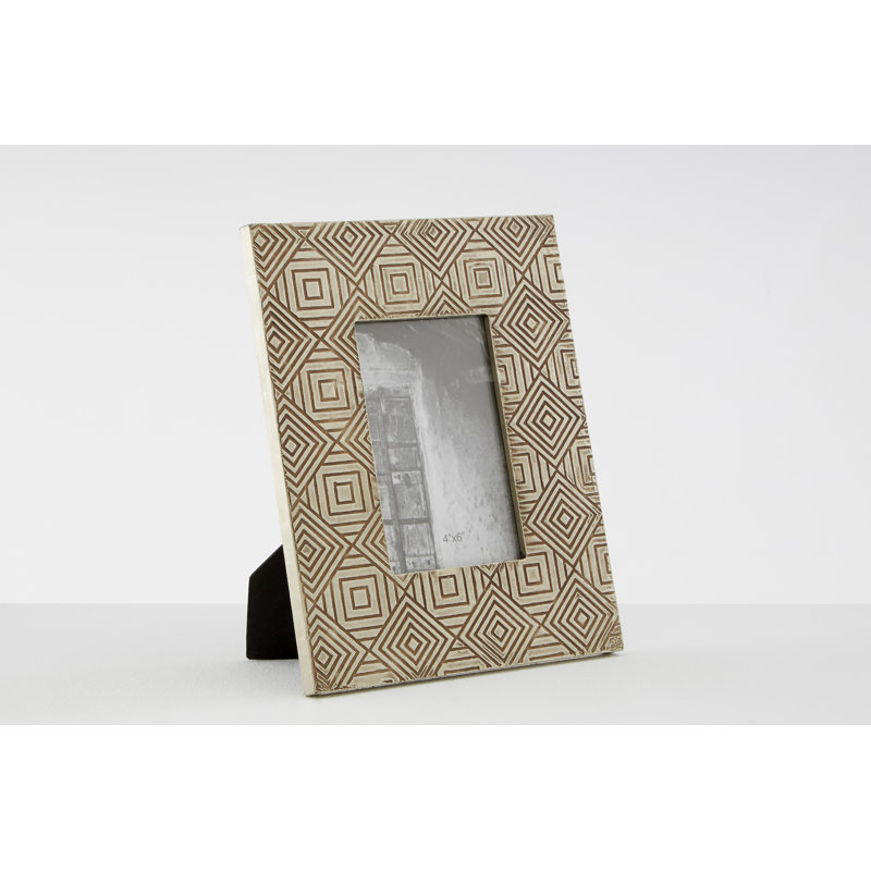 Adira Metal Embossed Picture Frame, 25cm H x 21cm W x 1cm D