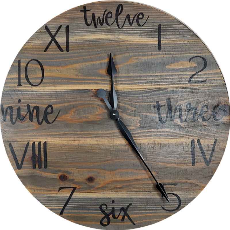 Horloge murale Abdorassoul, Petit
