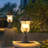 Gustavo Outdoor Post Laterns with Clear Glass Shade (Bulb Not Included)