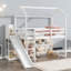 Lit mezzanine avec glissade Wood House-821966174