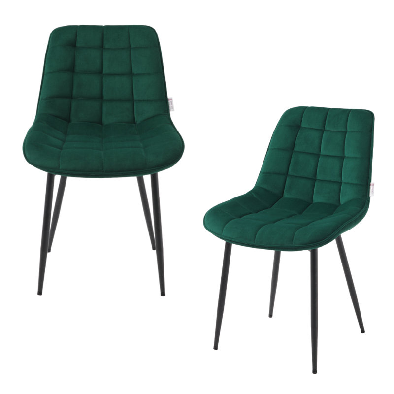 44 cm H Side Chair in Green