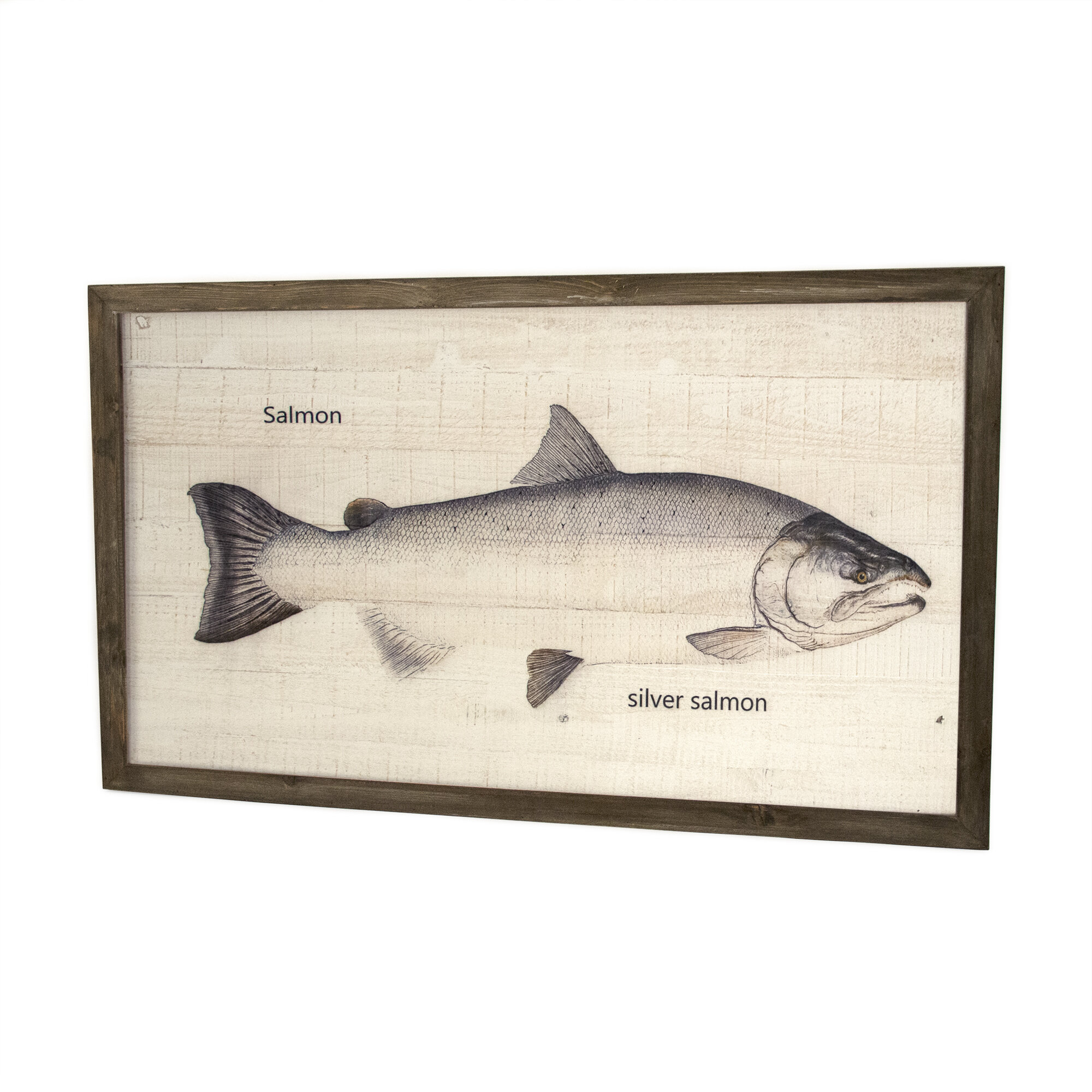 Birch Lane Brier Trout Prints Under Framed On Glass 4 Pieces Print