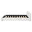 Full Size Boucle Upholstered Bed, Soft Cozy Headboard, Modern Bedroom Furniture, White-1393074792