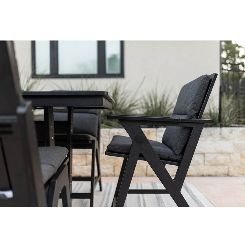 Berlin Gardens Kinsley Marine Dining Arm Chair, Berry