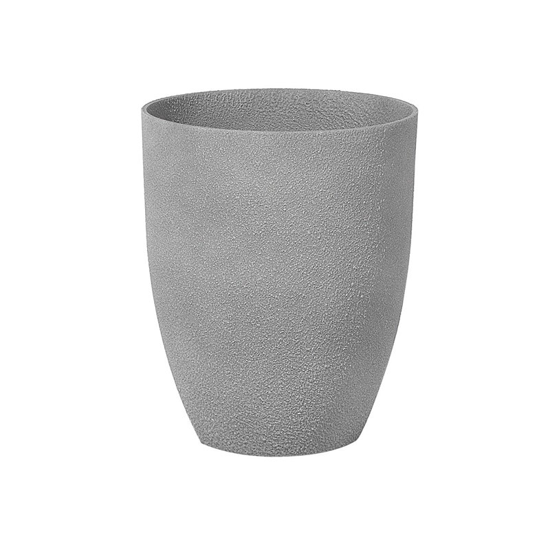 Valeria Pot Planter, 42 cm H x 35 cm W x 35 cm D, Grey