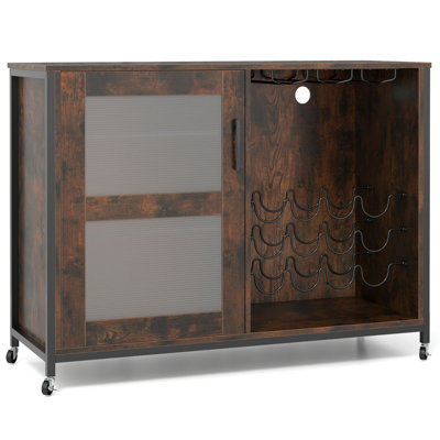 Wine Bottle & Glass Rack