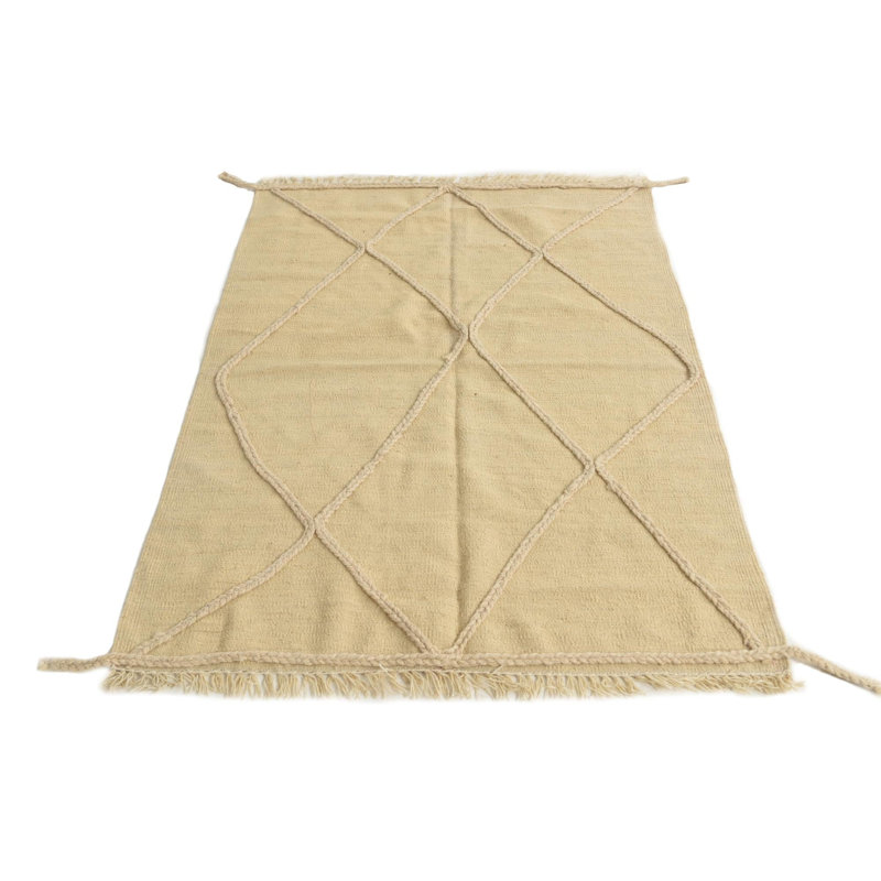 Tapis crème 3 x 5 Parra