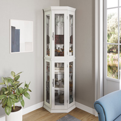 Vitrine de coin lumineuse 21,5 po
