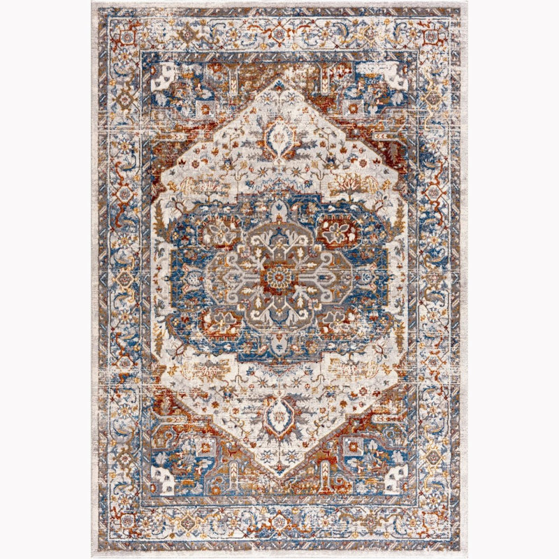 Kiaan Floral Indoor Rug, Rectangle 7'6" x 10'0.5"