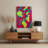 Abstract Figurative 85 Red Metal Wall Art-522974586