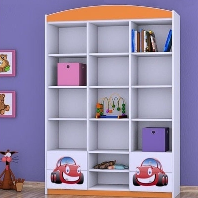 Orlando Auto 183Cm Cube Unit, Orange
