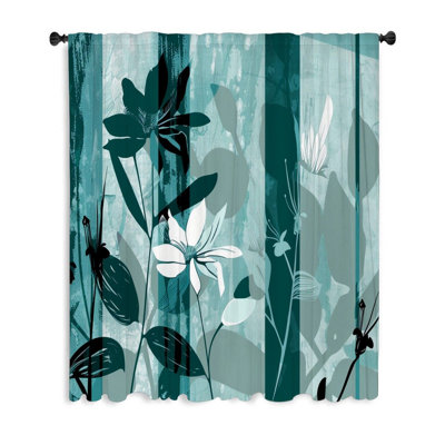 Heidegret Sheer Curtain Single Panel