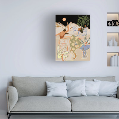 Moonlightdance sur toile par Arty Guava