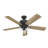 52" Shady Grove 5 - Blade Ceiling Fan With LED Light Kit And Pull Chain-85433798