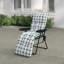 Sera 67cm Long Reclining Single Chaise with Cushions-9799300