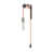 Nickel/orange satin est en rupture de stock