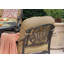 Chaise berçante pivotante avec coussins Lebanon
