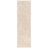 Liverpool Solid Floral High Low Pile Soft Plush Textured Washable Non-Slip Beige Indoor Runner Rug-384209772-371126274
