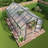 Walk-in Greenhouse, Portable Pop-up Greenhouse for Indoor Outdoor, Plant Garden Green House with Zippered Doors-117567541